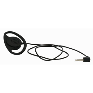 XLT DR100-25 D-ring Listen Only Earpiece